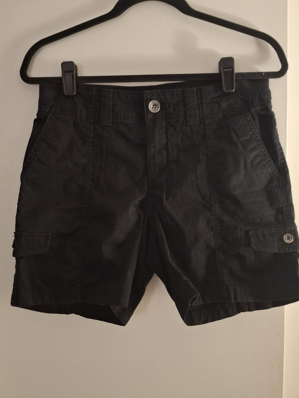 Style & Co. Women's Black Cargo Shorts